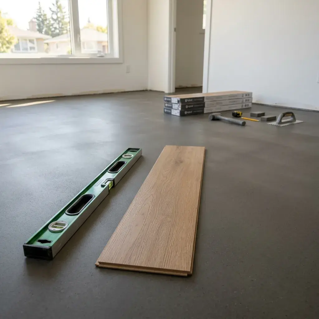 DIY vs. Pro: How to Prepare Your Concrete Subfloor for Hybrid Flooring