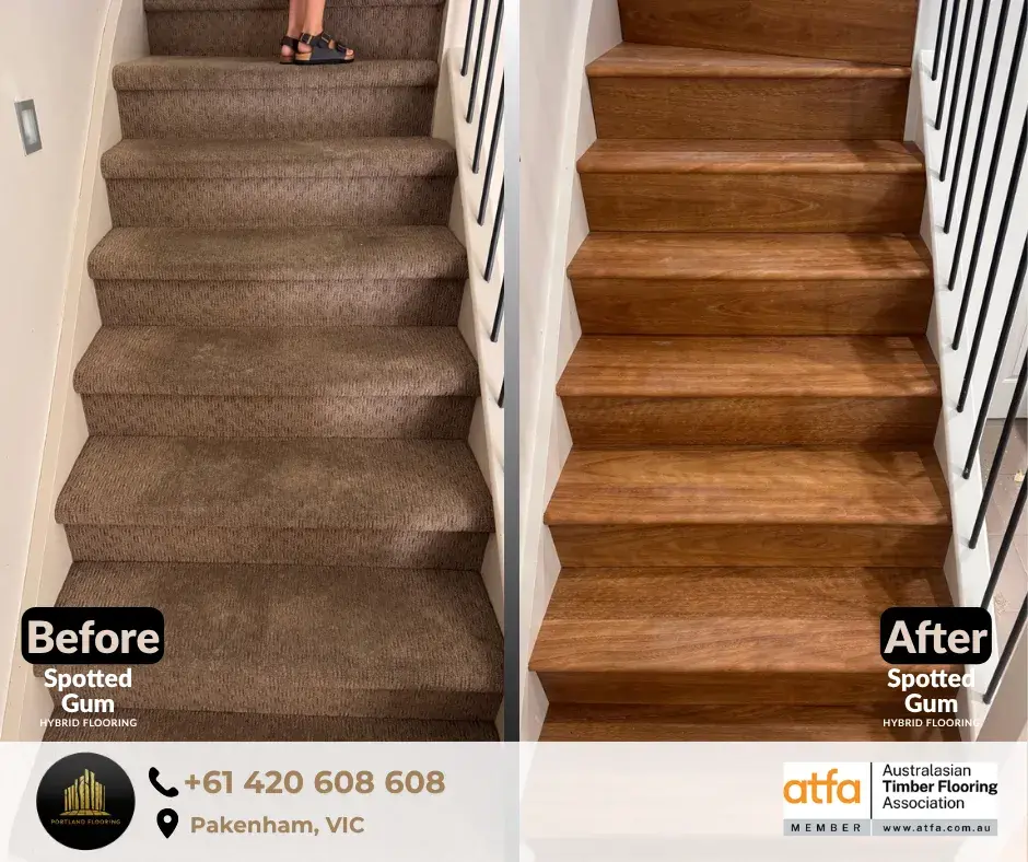 Officer | Spotted Gum Hybrid Flooring